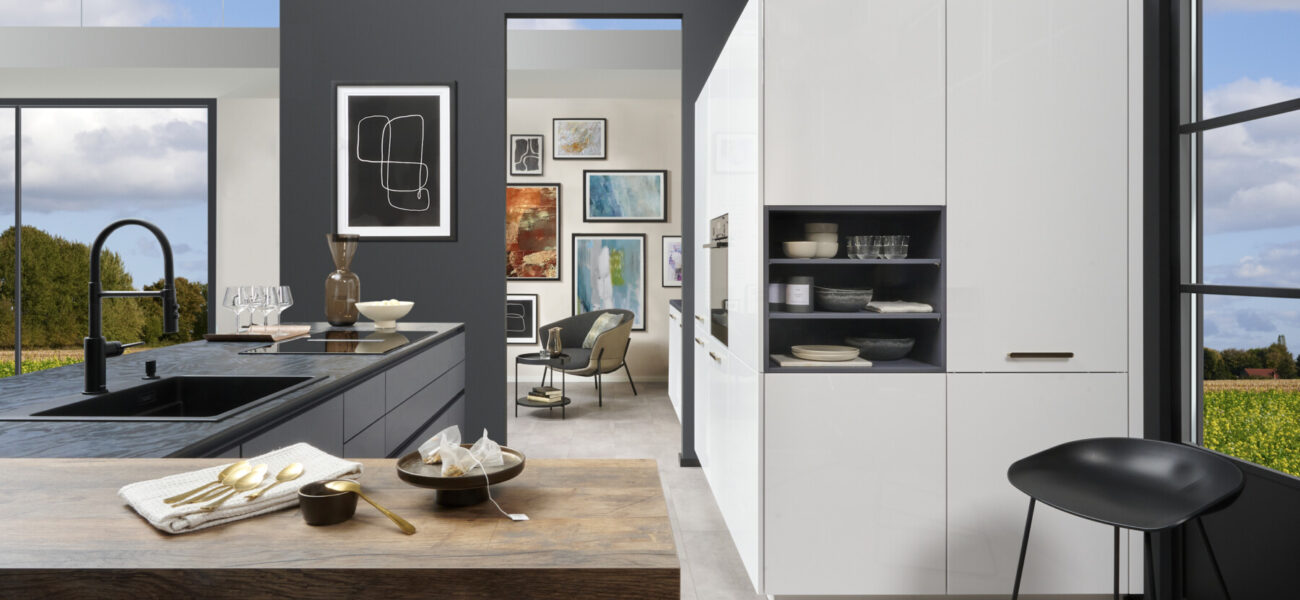 Eine außergewöhnliche Einbauküche aus der Brigitte-Küchenlinie Modern - Küchen Kay GmbH